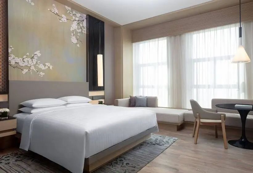 ２ダブルベッドのスタンダードルーム, Courtyard By Marriott Jiangsu Taizhou