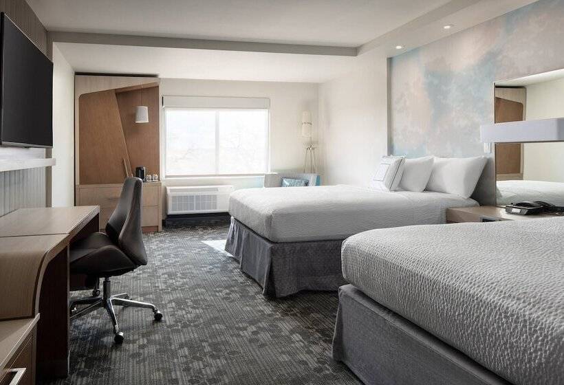 Номер Стандарт 2 Двуспальные Кровати, Courtyard By Marriott Loveland Fort Collins