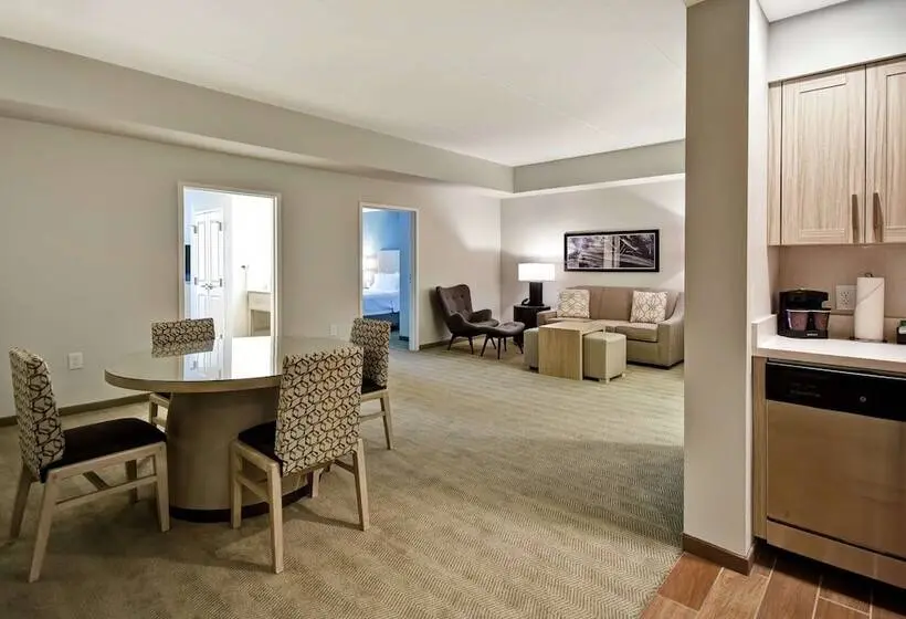 ２ベッドスイートルーム, Homewood Suites By Hilton Greenville Downtown
