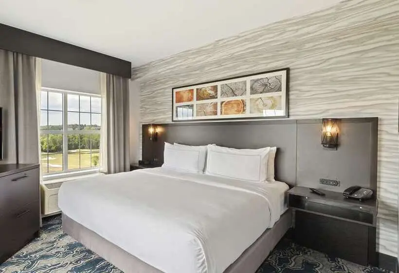 キングサイズベッドのスイートルーム, Homewood Suites By Hilton Greenville Downtown