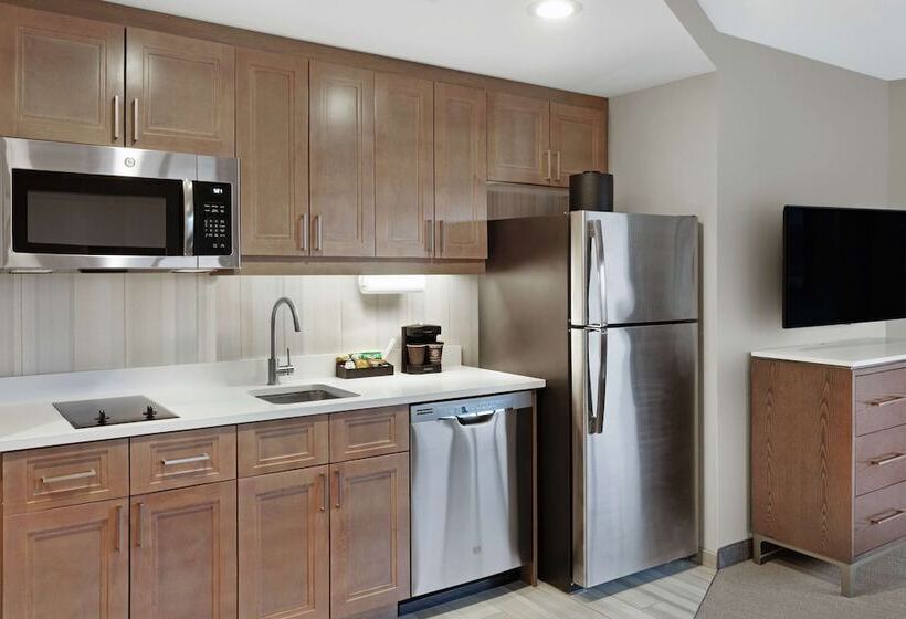 סטודיו סטנדרט מיטה זוגית, Homewood Suites By Hilton Providence Downtown
