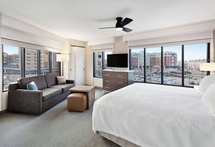 סטודיו סטנדרט מיטה זוגית, Homewood Suites By Hilton Providence Downtown