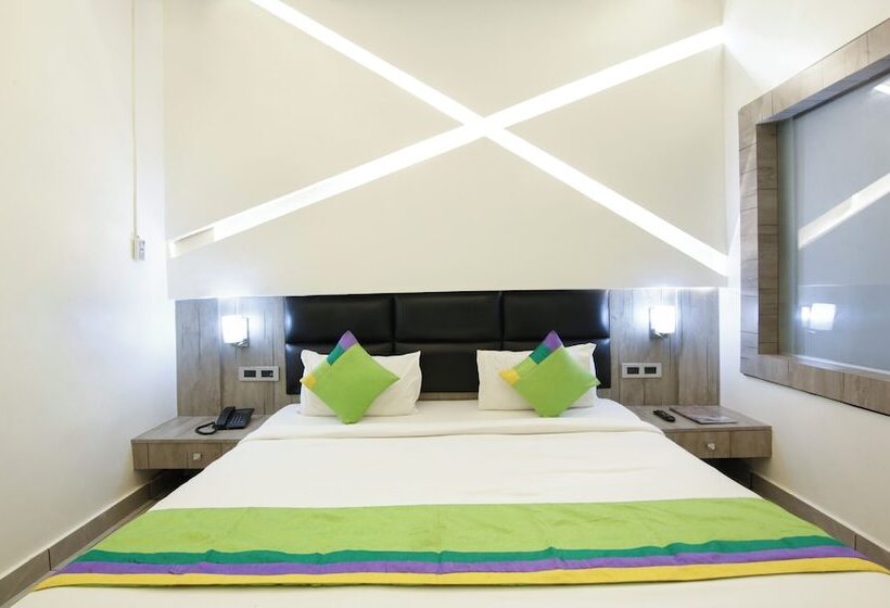 豪华房间, Treebo Punjabi Nature Residency, Near Faridabad Railway Station