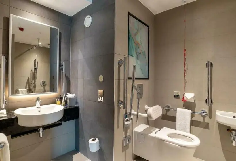 اتاق استاندارد با تخت بزرگ برای معلولان, Hilton Garden Inn London Heathrow Terminal 2 And 3