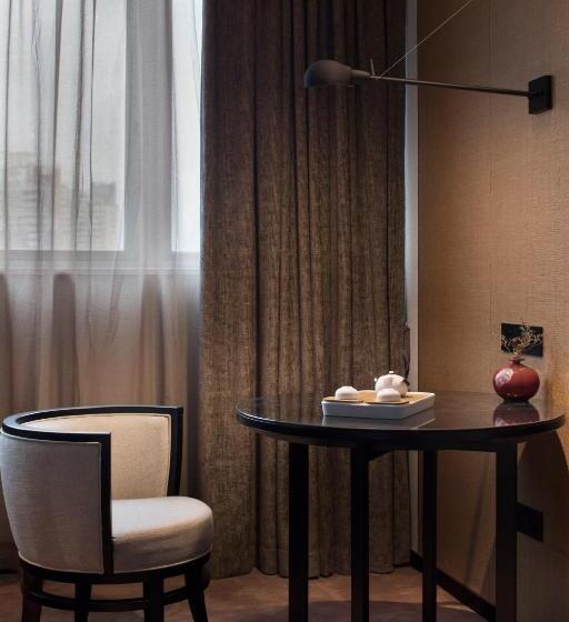 Quarto Deluxe Cama King, Paco Hotel Chebeinan Metro Guanghzou