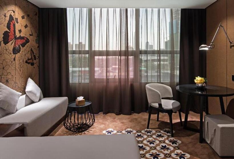 Quarto Executivo Cama King, Paco Hotel Chebeinan Metro Guanghzou