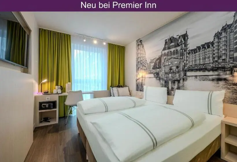 Standard-huone, Premier Inn Hamburg City Berliner Tor