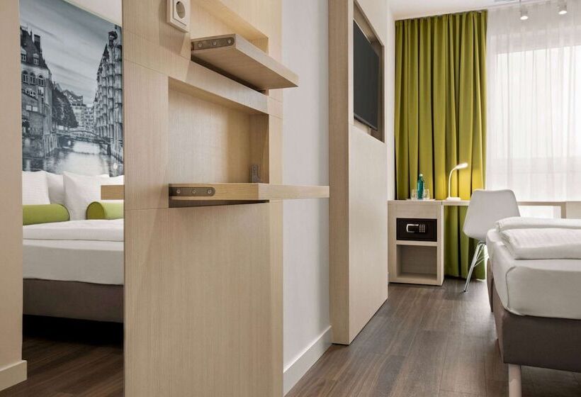 标准间, Super 8 By Wyndham Hamburg Mitte