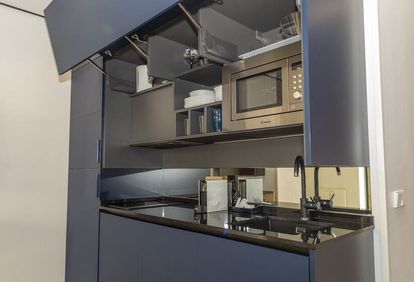 דירת 2 חדרים עם טרסה, Smartrental Collection Gran Via Centric