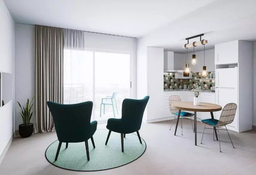 استودیوی استاندارد با چشم‌انداز دریا, Bamblue Boutique Apartments