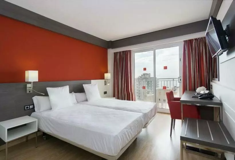 اتاق استاندارد با چشم‌انداز استخر, Medplaya Hotel Santa Monica