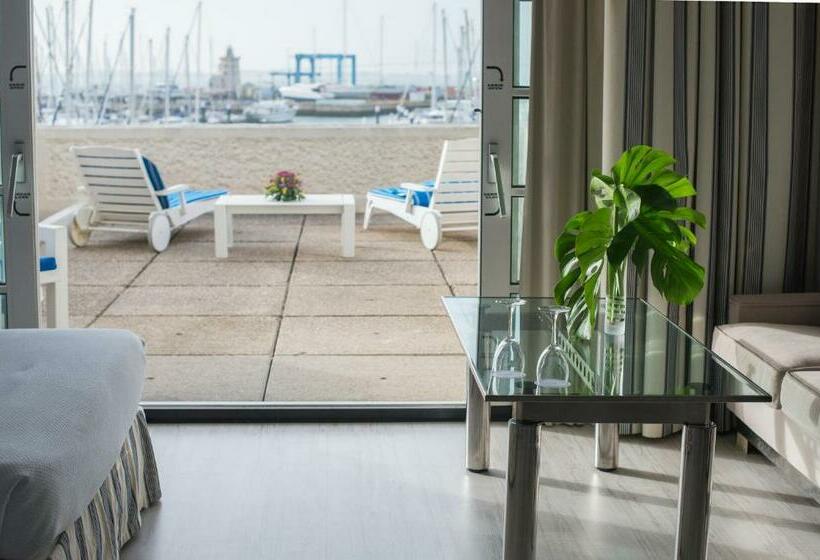 豪华海景房带阳台, Puerto Sherry