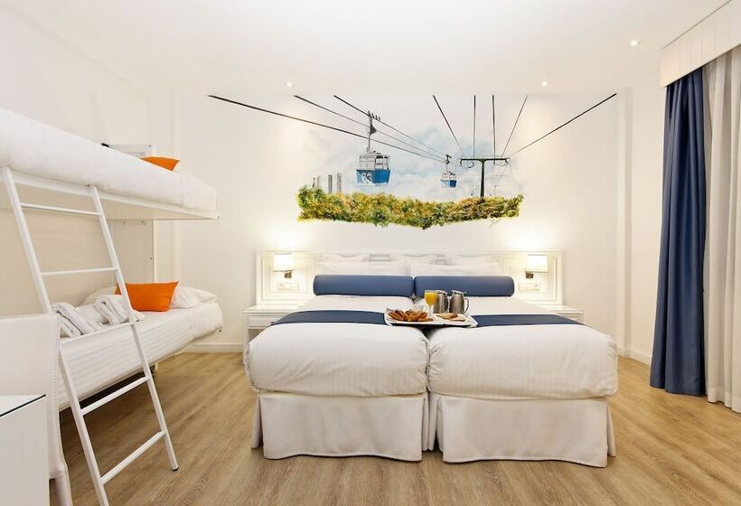 اتاق استاندارد چهار تخته, Hotel Mayorazgo