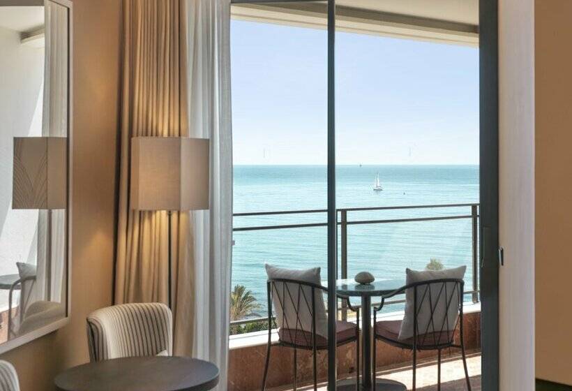 اتاق اساندارد با چشمانداز جانبی به دریا, El Fuerte Marbella