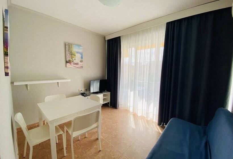 Апартаменты 2 Спальни Боковой Вид на Море, Los Jazmines