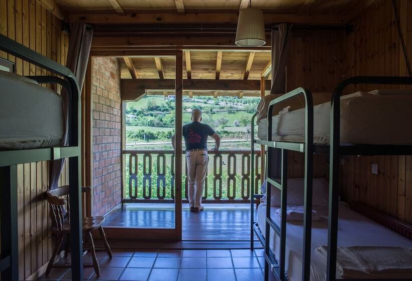 تختخواب در اتاق مشترک, Albergue La Cabaña   Hostel