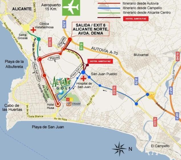 חדר סטנדרט לשלושה, Santa Faz