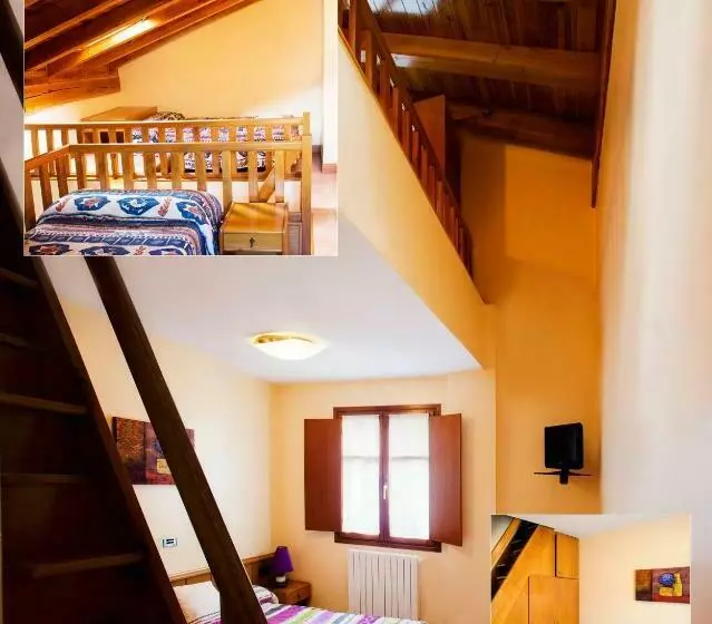 Habitació Quàdruple Estàndard, Hostal Musunzar
