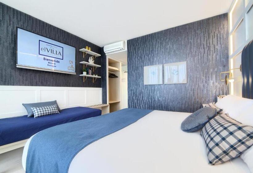 غرفة ديلوكس مزودة بشرفة, Luze El Villa