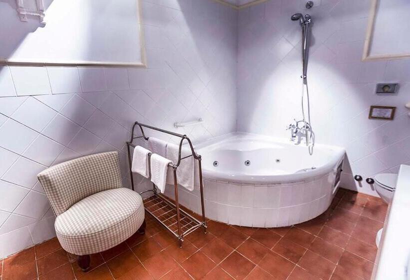 バルコニー付きデラックスルーム, Spa Salinas De Imón