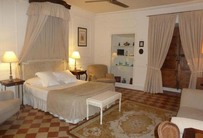 带阳台的豪华间, Spa Salinas De Imón