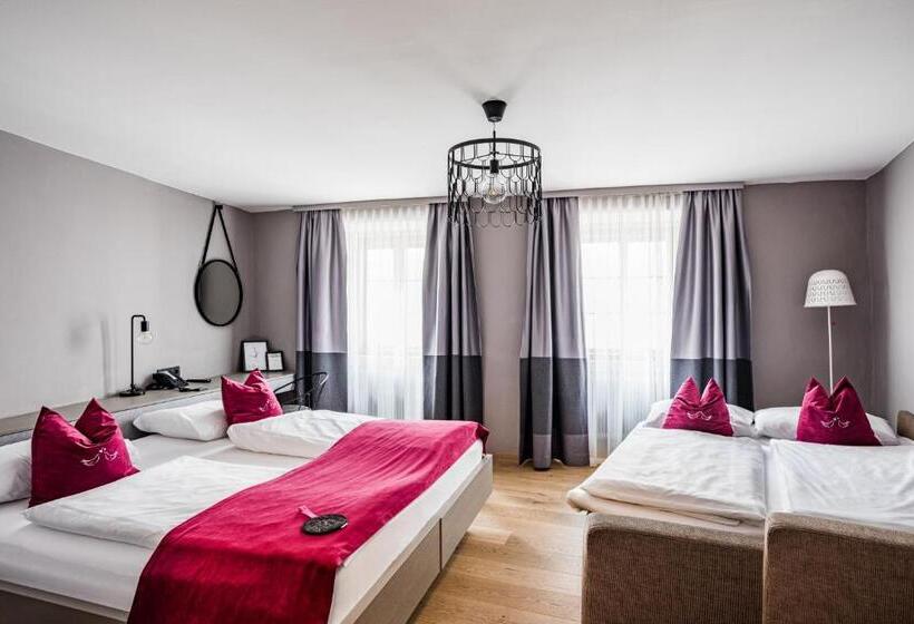 اتاق سوپریور چهار تخته, Altstadthotel Weisse Taube