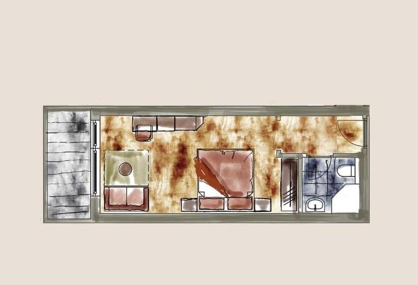 חדר דלוקס, Königsblick By Keyone