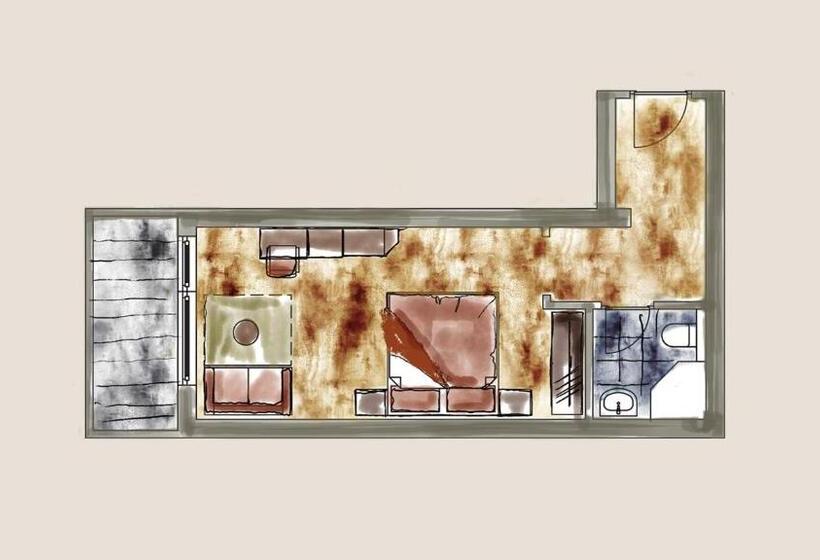 חדר סטנדרט, Königsblick By Keyone