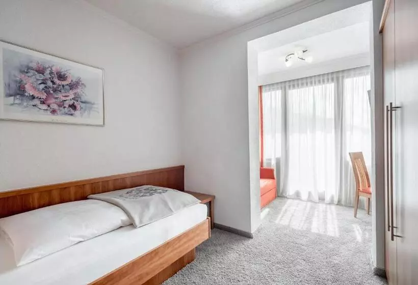 اتاق استاندارد یک تخته با بالکن, Ski   Golf   Wellness Hotel Riml