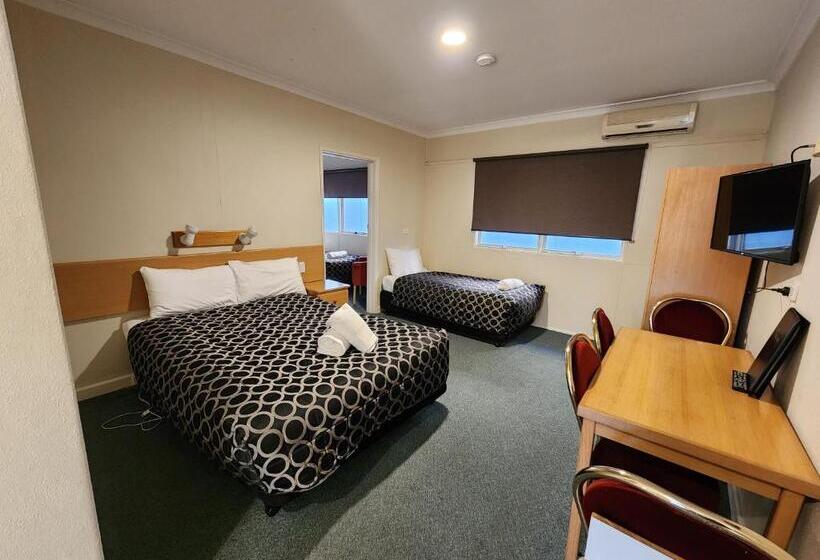 غرفة ديلوكس عائلية, Hume Inn Motel Albury Cbd