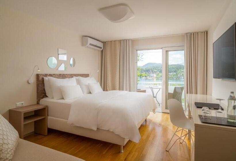 غرفة قياسية مطلّة علي البحيرة, Seehotel Europa