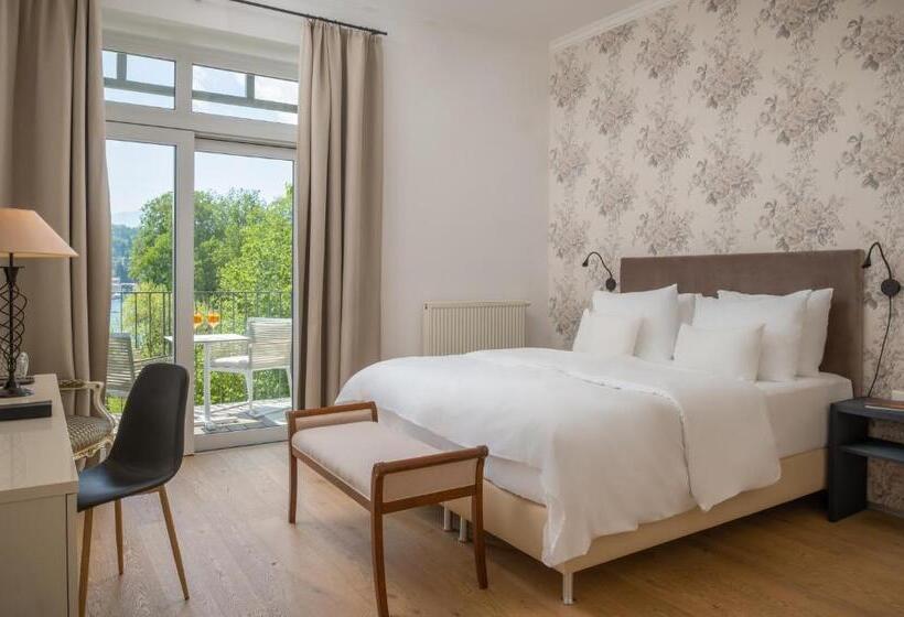 غرفة ديلوكس مزودة بشرفة, Seehotel Europa