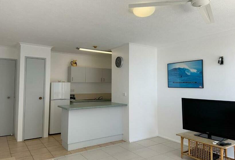 Апартаменты 1 Спальня Вид на Море, Burleigh Gardens North Hi Rise Holiday Apartments
