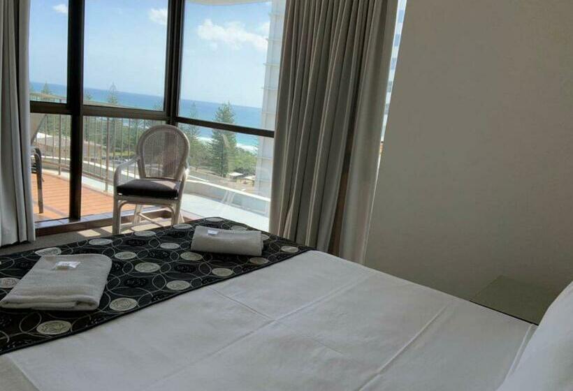 Superior 2-bedroom flat with sea view, Burleigh Gardens North Hi Rise Holiday Apartments