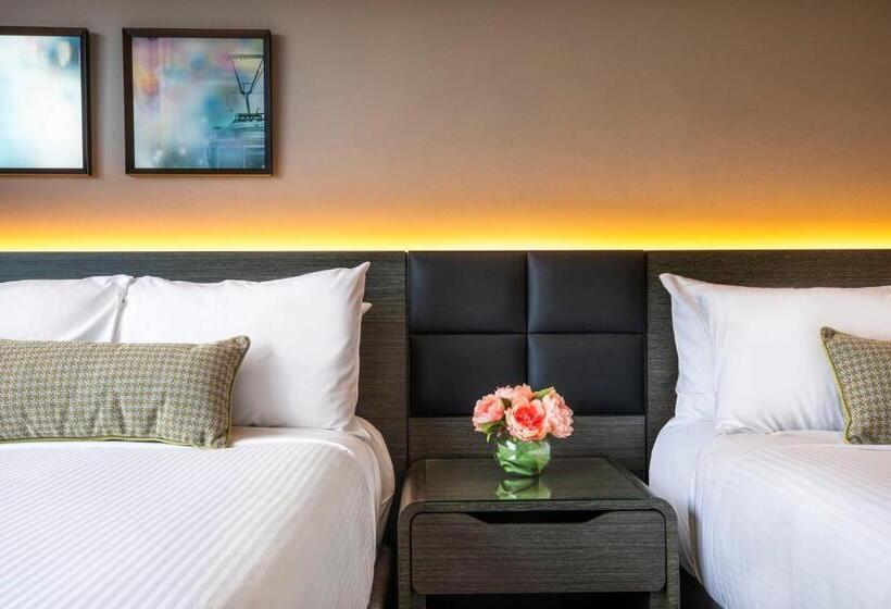스탠다드 룸 더블 침대 2개, Crowne Plaza Melbourne, An Ihg