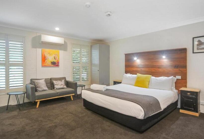 غرفة ديلوكس سرير كينج, Pleasant Way River Lodge