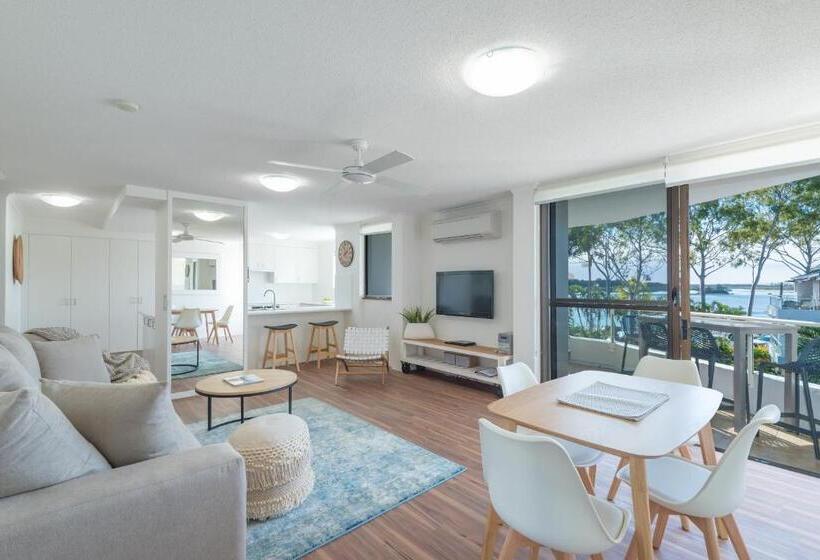 带1个卧室带观景的公寓, Munna Beach Apartments