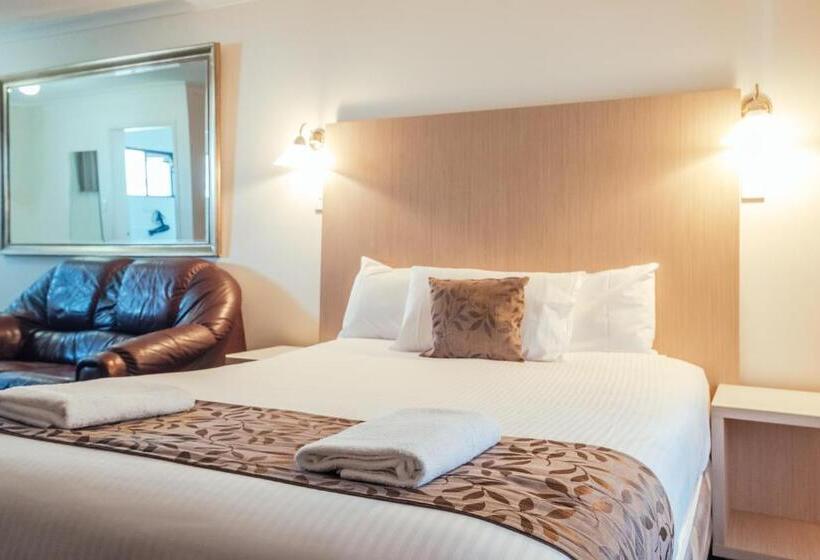 Deluxe-perhehuone, Coffs Windmill Motel