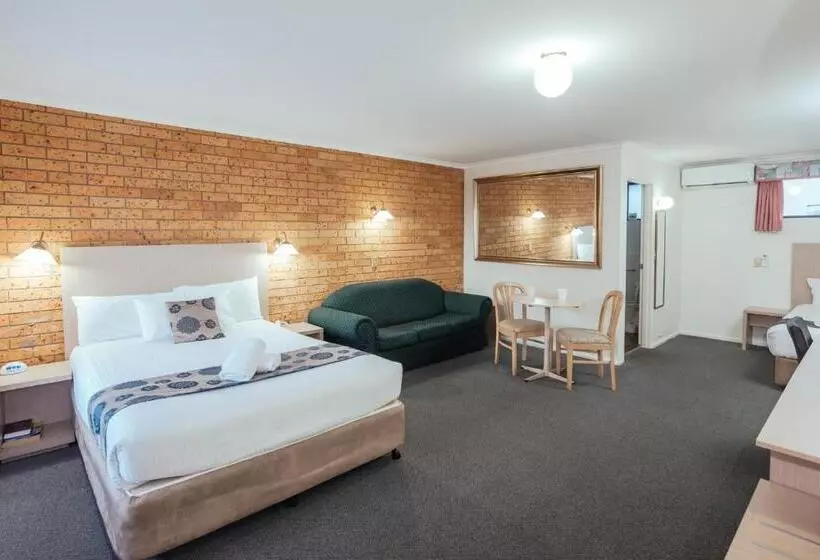 キングサイズベッドのエクゼクティブルーム, Coffs Windmill Motel