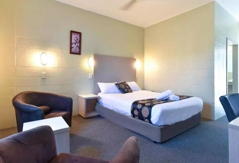 クイーンベッドのスーペリアルーム, Coffs Windmill Motel