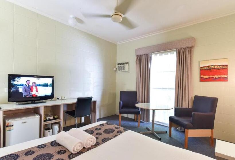 带特大床的高级间, Coffs Windmill Motel