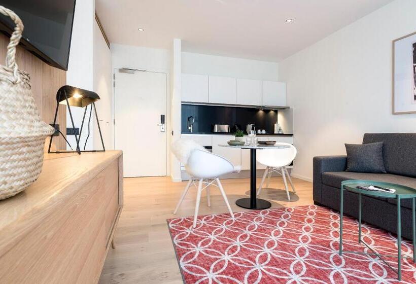 带1个卧室的顶楼公寓, Premier Suites Antwerp