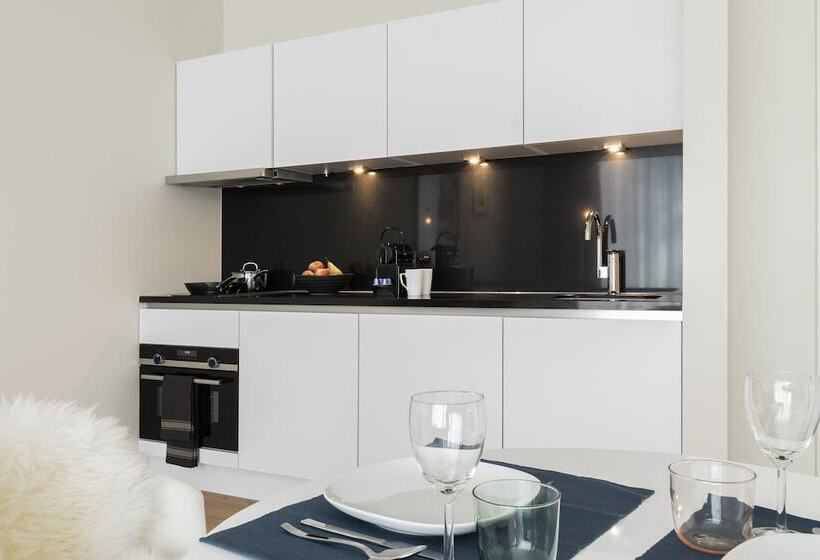 带1个卧室的顶楼公寓, Premier Suites Antwerp