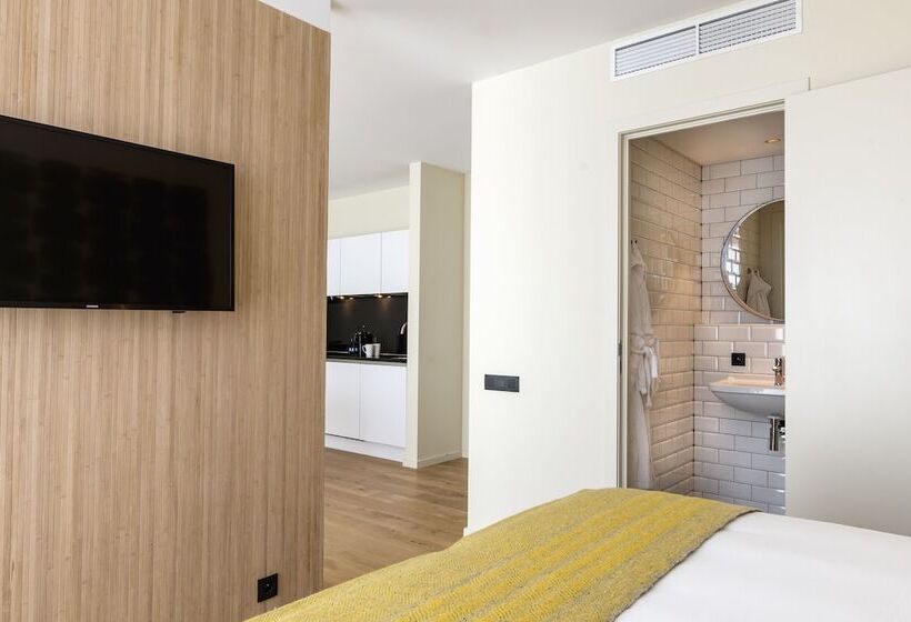 带1个卧室的顶楼公寓, Premier Suites Antwerp