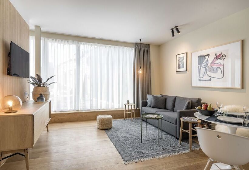 带1个卧室的顶楼公寓, Premier Suites Antwerp