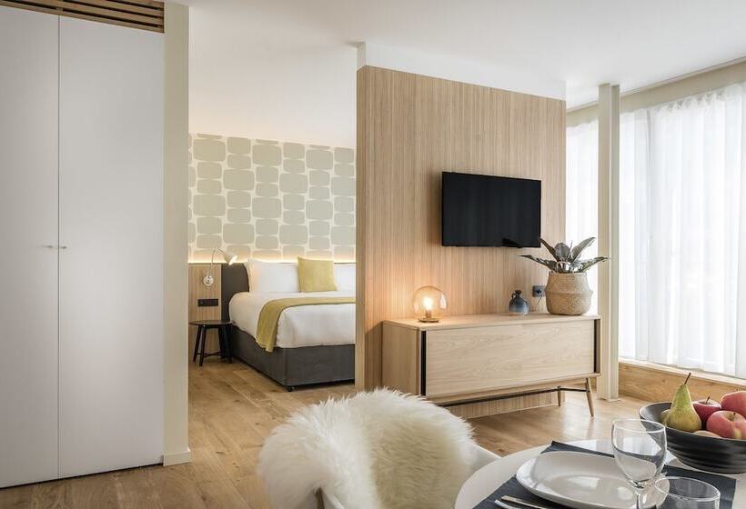 带1个卧室的顶楼公寓, Premier Suites Antwerp