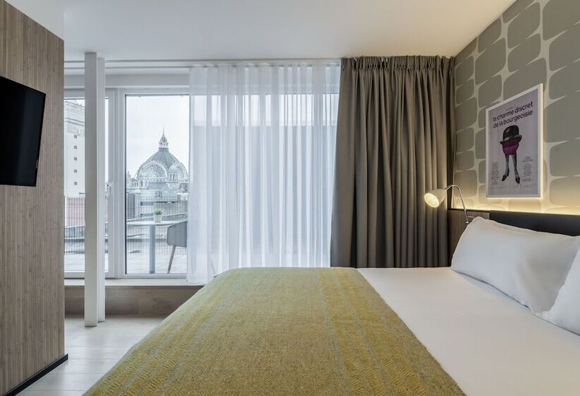 带1个卧室的顶楼公寓, Premier Suites Antwerp