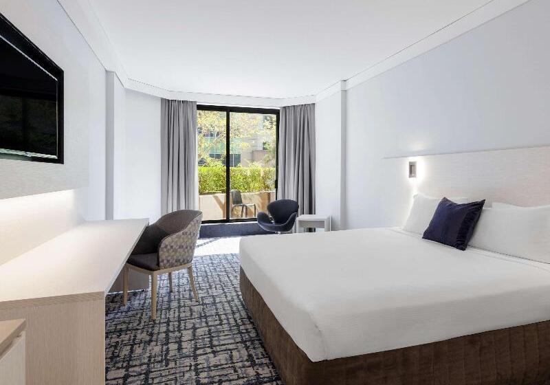 디럭스 룸 킹사이즈 침대, Sydney Central Hotel Managed By The Ascott Limited