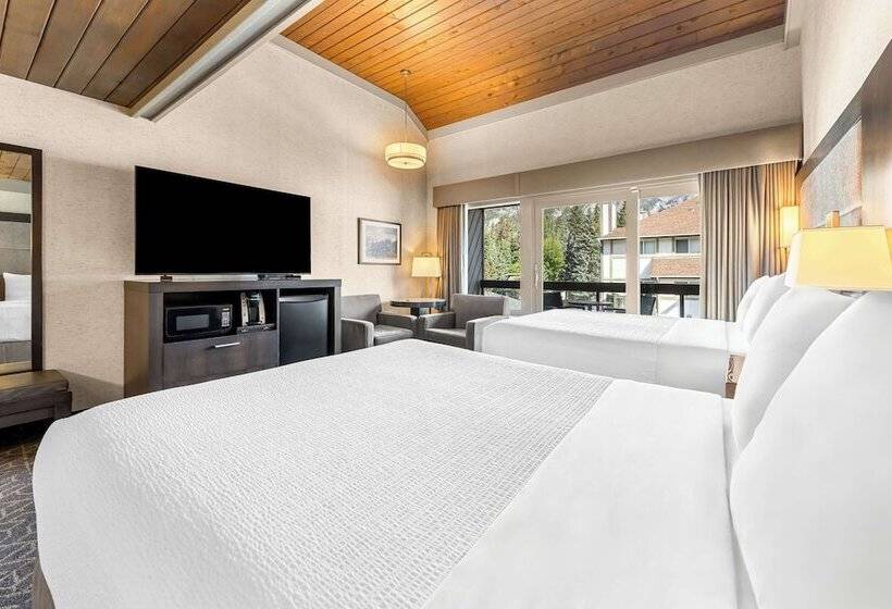 ２ダブルベッドのスタンダードルーム, Best Western Plus Banff International Lodge
