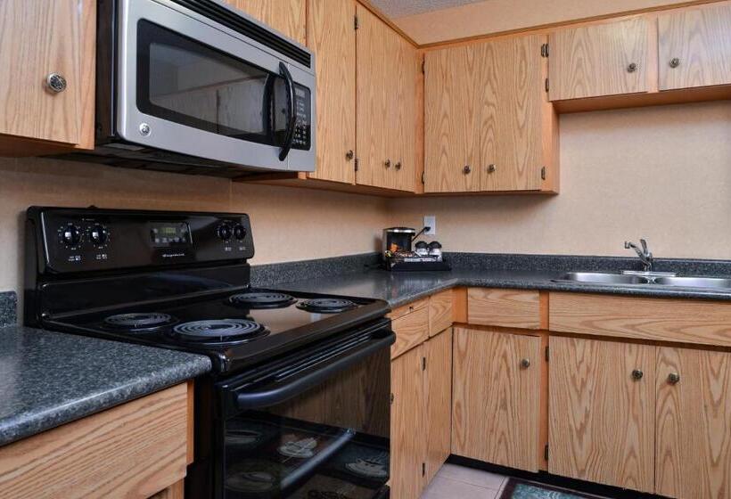 מיטת קינג בסוויטה, Best Western Plus Regency Inn And Conference Centre